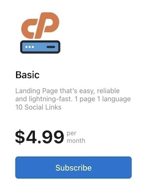 Basic web hosting plan